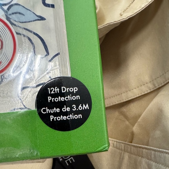 kate spade ♠️ Floral Protective Case - Blue black clear and tiny gems in flowers - Picture 3 of 5